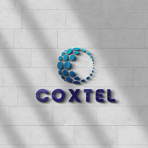 Coxtel Logo creation by Dodge 'n Burns